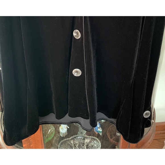 Vintage Harve Bernard plush black blazer - Picture 2 of 10